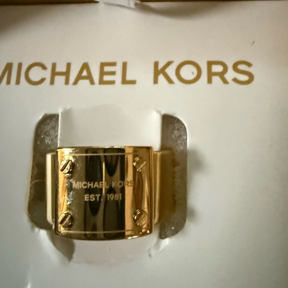 Michael Kors Gold Ring - Picture 2 of 4